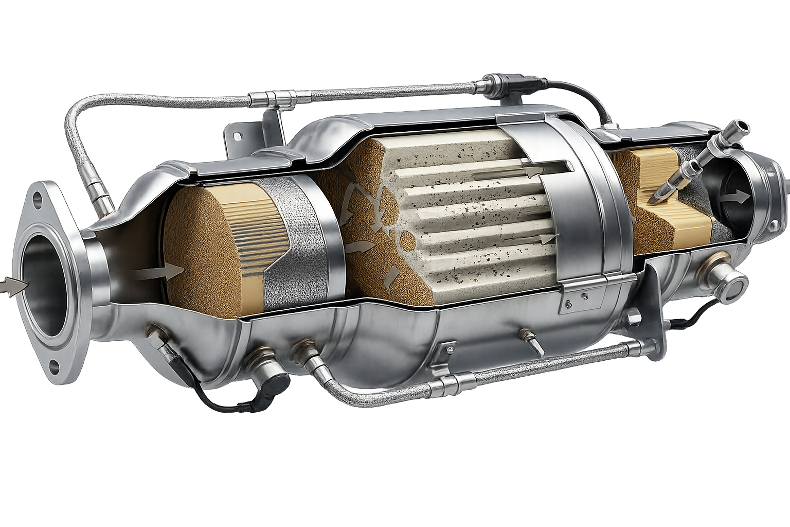 DPF filter prikaz